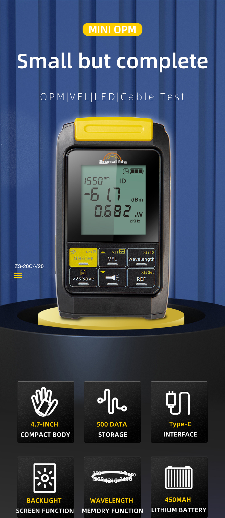 Mini Optic Power Meter