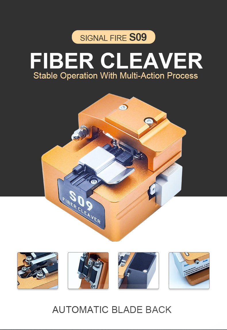 Fiber Optic Cleaver Signal Fire S09