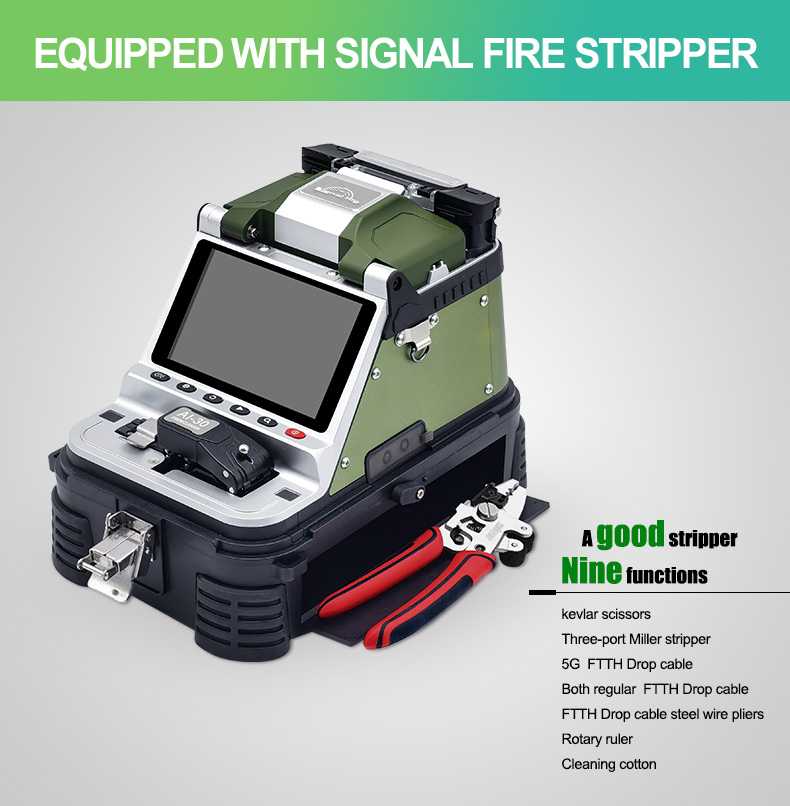 New Optical Fiber Fusion Splicer AI-20 and AI-30