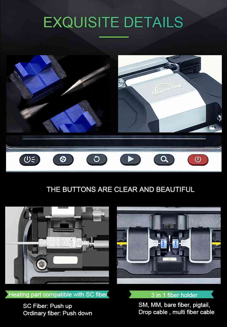 New Optical Fiber Fusion Splicer AI-20 and AI-30