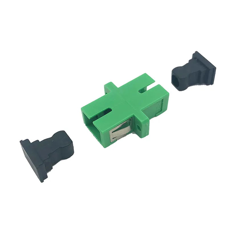 Fiber Optic Adapter SCAPC SM SX with Flange