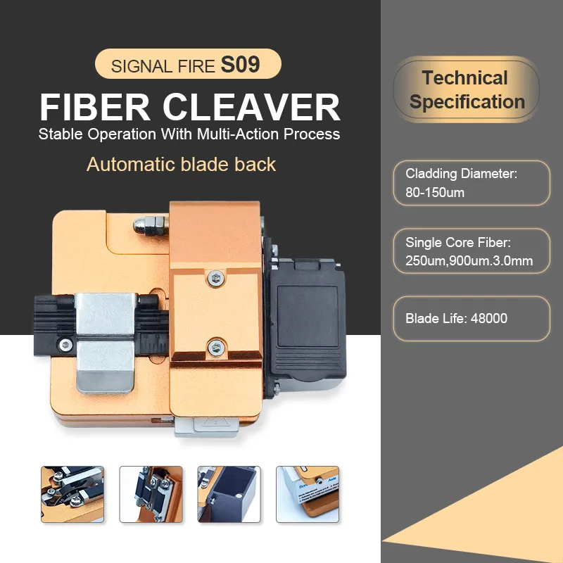 Fiber Optic Cleaver Signal Fire S09