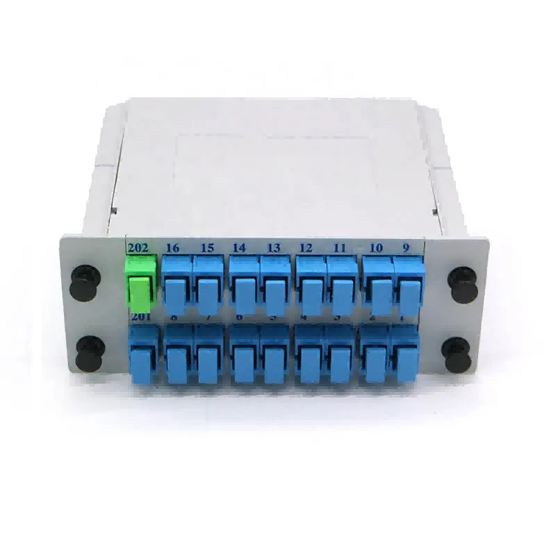 1 x 16 PLC Fiber Splitter, Standard LGX Cassette, SC/UPC, Singlemode