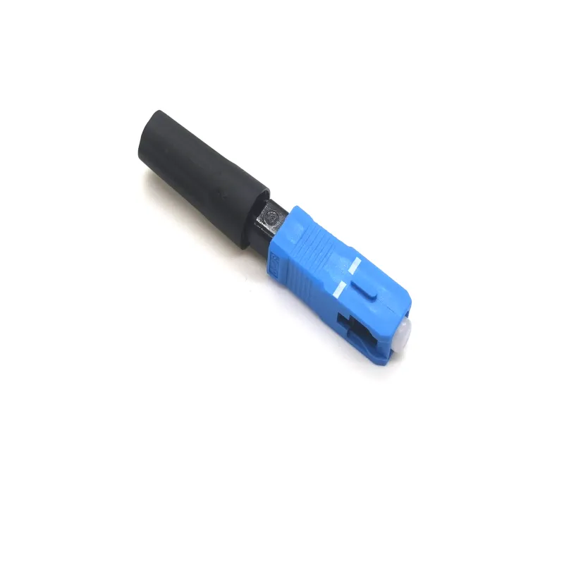 Fiber optical fast connector SC/UPC for drop and indoor cable