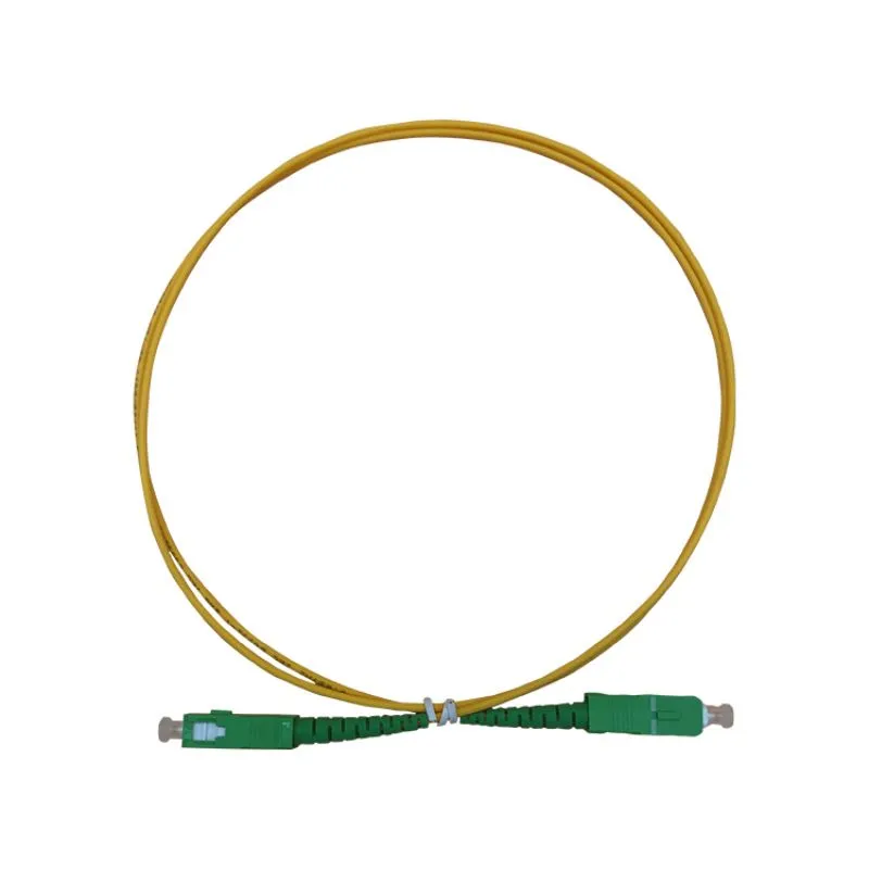 Fiber Optic Patch Cord LC APC-LC APC SM Simplex-01