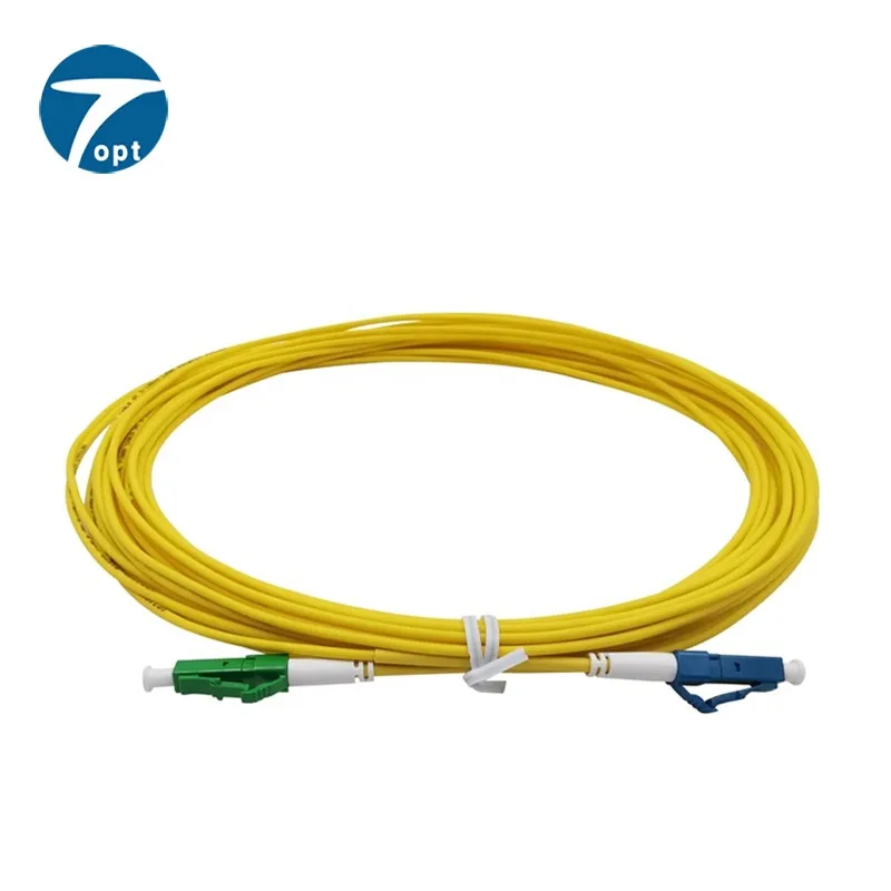 Fiber Optic Patch cable LC/APC-LC/UPC SM 9/125 simplex 3.0mm G652D 1M