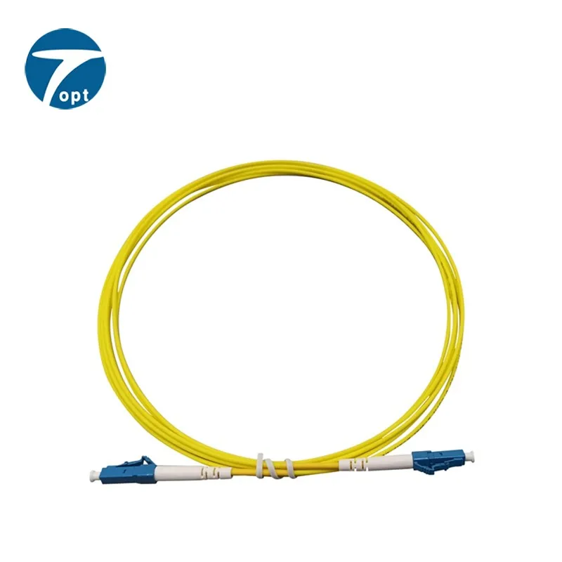 Fiber Optic Patch cord LC/UPC-LC/UPC SM 9/125 simplex 3.0mm G657A1,LSZH 2M