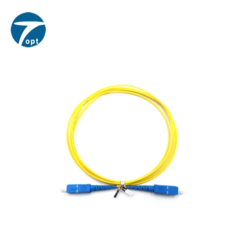 Fiber Optic Patch cord SC/UPC-SC/UPC SM 9/125 simplex 3.0mm G657A1,LSZH 1M