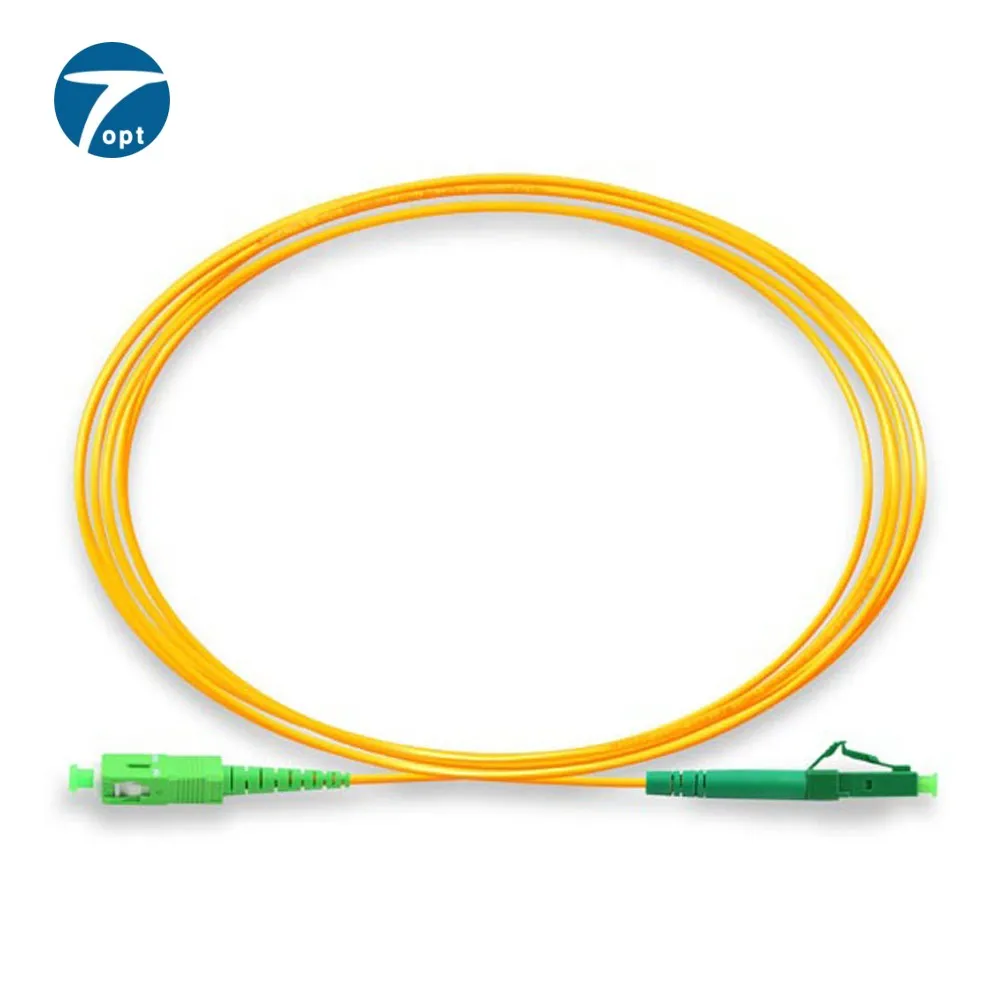 Fiber Optic Patch cord SC/APC-LC/APC SM 9/125 simplex 3.0mm G657A1,LSZH 1M