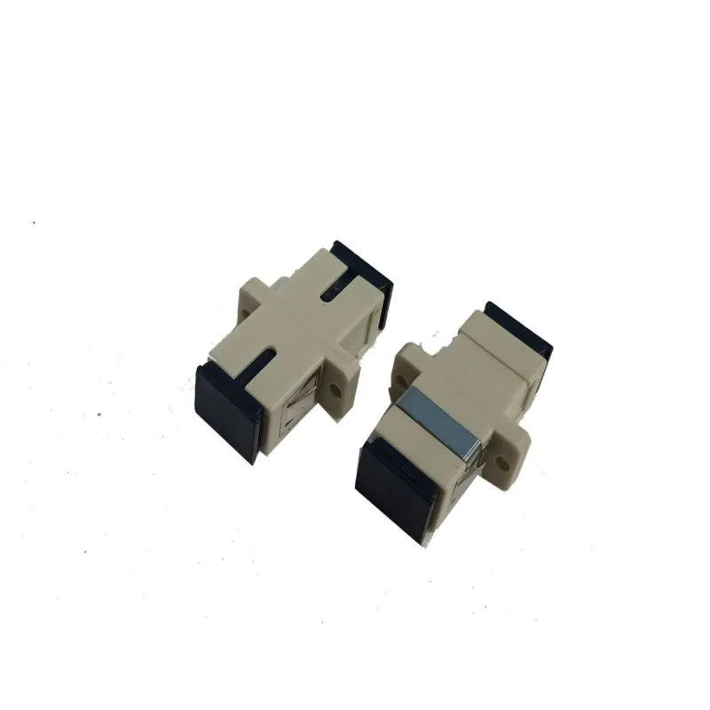 Fiber Optic Adapter SC UPC Multimode  simplex with flange