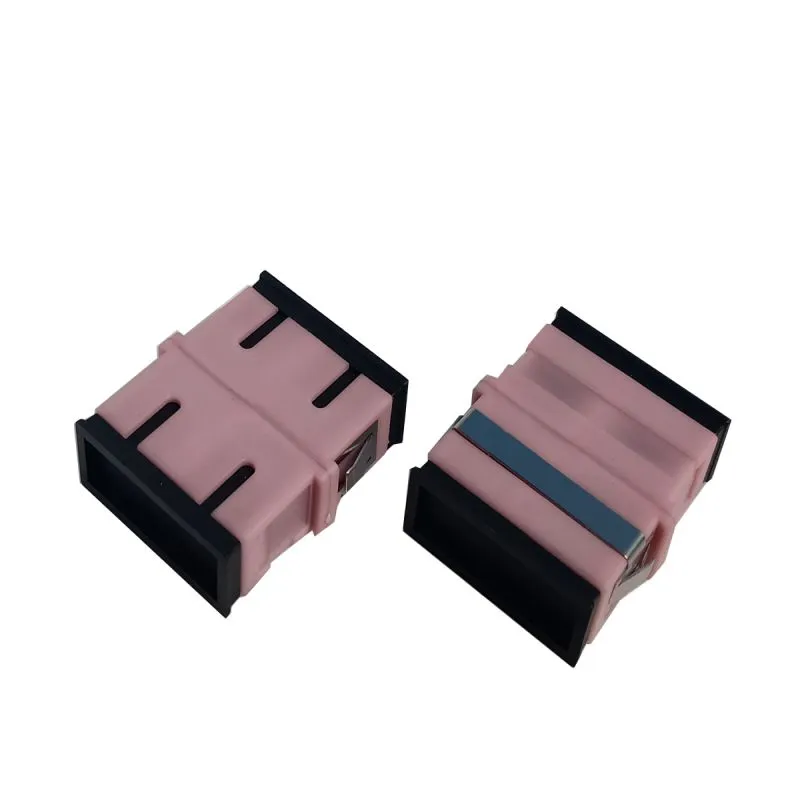 Fiber Optical Adapter SC OM4 Duplex without flange