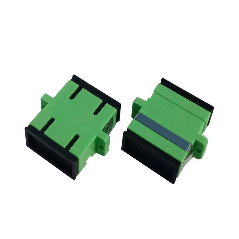 Fiber Optical Adapter SC APC Single mode  Duplex with flange-02