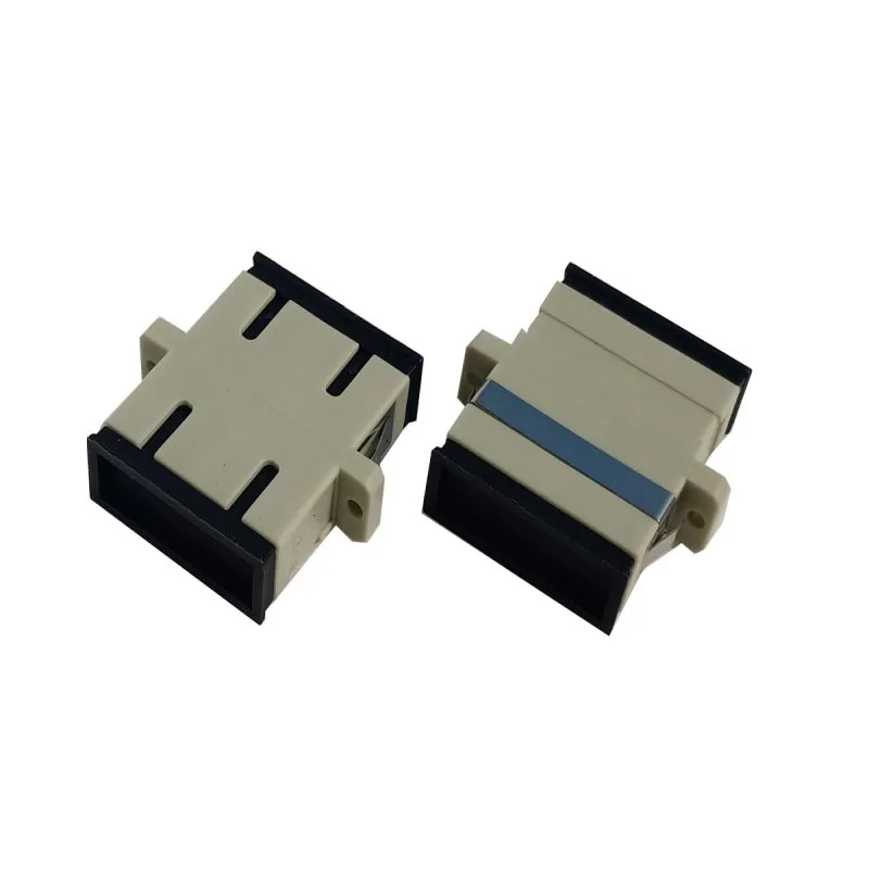 Fiber Optical Adapter SC  Multimode Duplex with flange