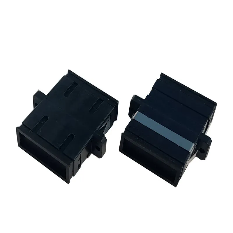 Fiber Optical Adapter SC  Multimode Duplex with flange-02