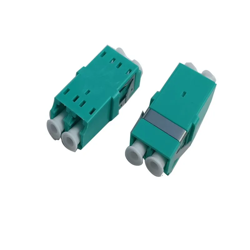 Optical Adapter LC/UPC OM3 Multimode Duplex without flange