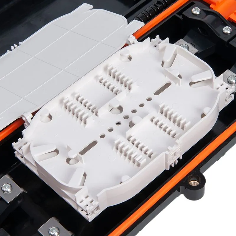 OPT-F008 IP-68 FOSC 96 cors Fiber Optic Horizontal Fiber Splice Closure-05