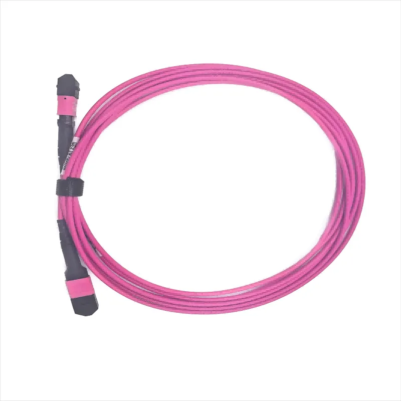 MPO trunkcable ,MPO-MPO-12  fibers OM4-4