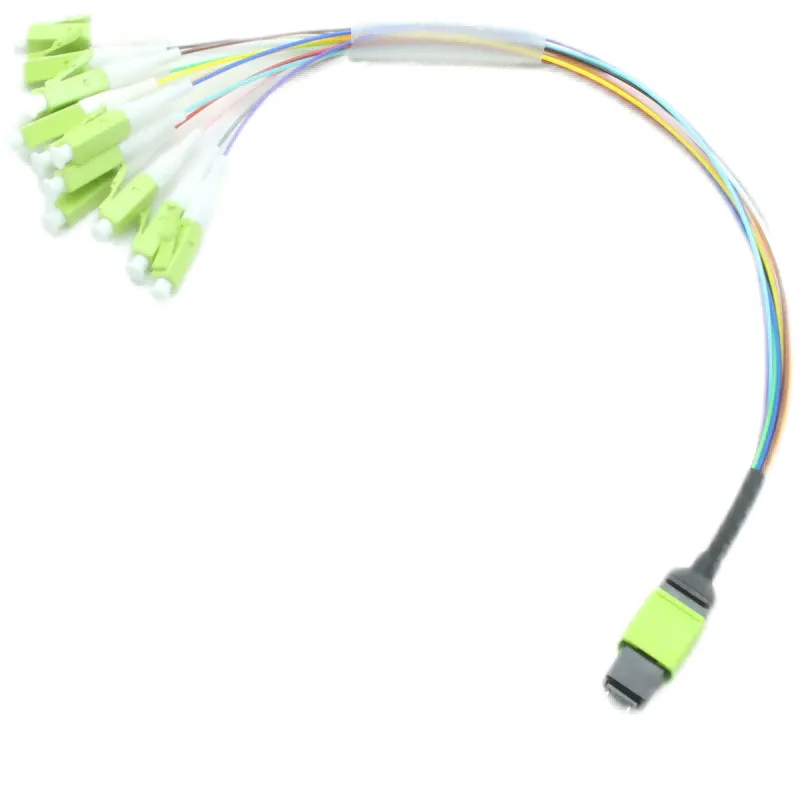 MPO-LC  0.9mm Fan-out patch cable 12 fibers OM5-03