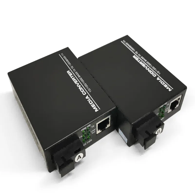 1x 10/100/1000Base-T RJ45 to 1x 100/1000Base-X Single Mode SC 1550/1310nm 20km Gigabit Ethernet Media Converter-02