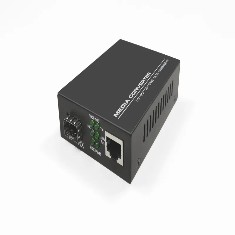 1x 10/100/1000Base-T to 1x 1000Base-X Single Mode SC 1310nm 10km Gigabit Ethernet Media Converter-02