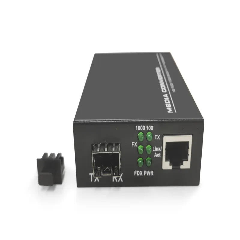 1x 10/100/1000Base-T to 1x 1000Base-X Single Mode SC 1310nm 10km Gigabit Ethernet Media Converter-04