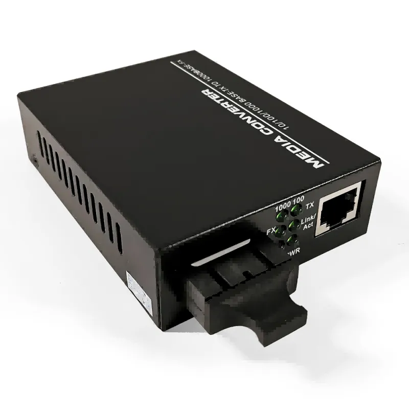 10/100/1000M Dual fiber Media Converter-01