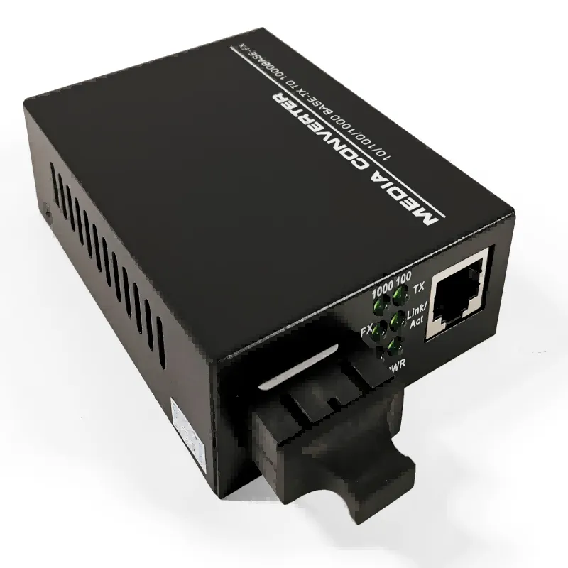 10/100/1000M Dual fiber Media Converter-02