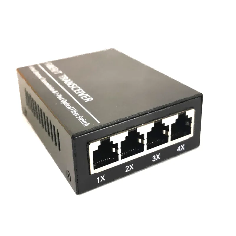 4x 10/100//1000Base-T RJ45 to 1x 1000 Base- Single Mode Single fiber SC 1550/1310nm 20km Unmanaged fiber switch-06