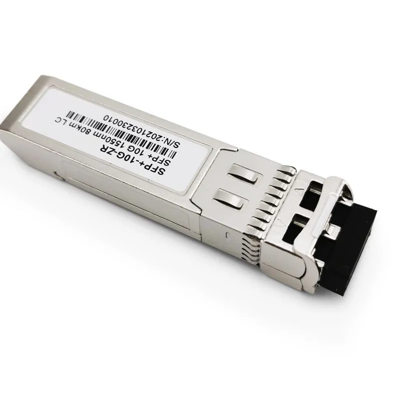 Cisco Compatible SFP+ 10GBASE-ZR 1550nm 80km DOM DDM Duplex LC SMF Optical Transceiver Module