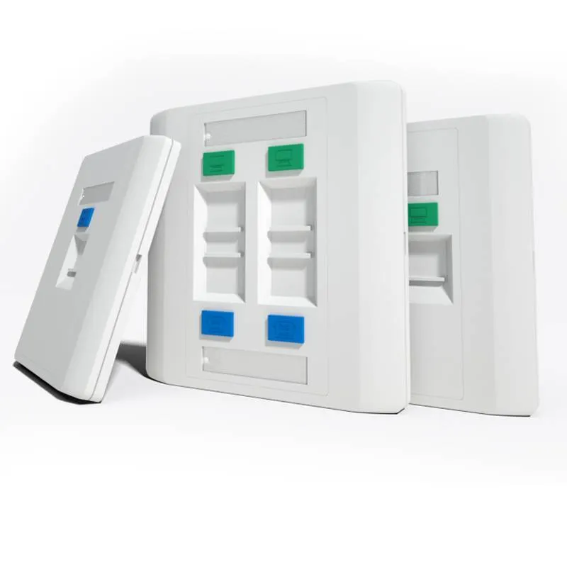 Single port RJ-45 Wall Network Faceplate Socket-04