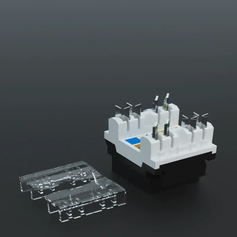 Cat6 RJ45 (8P8C) 180 degrees unshielded Punch Down Keystone Jack Module,white or black