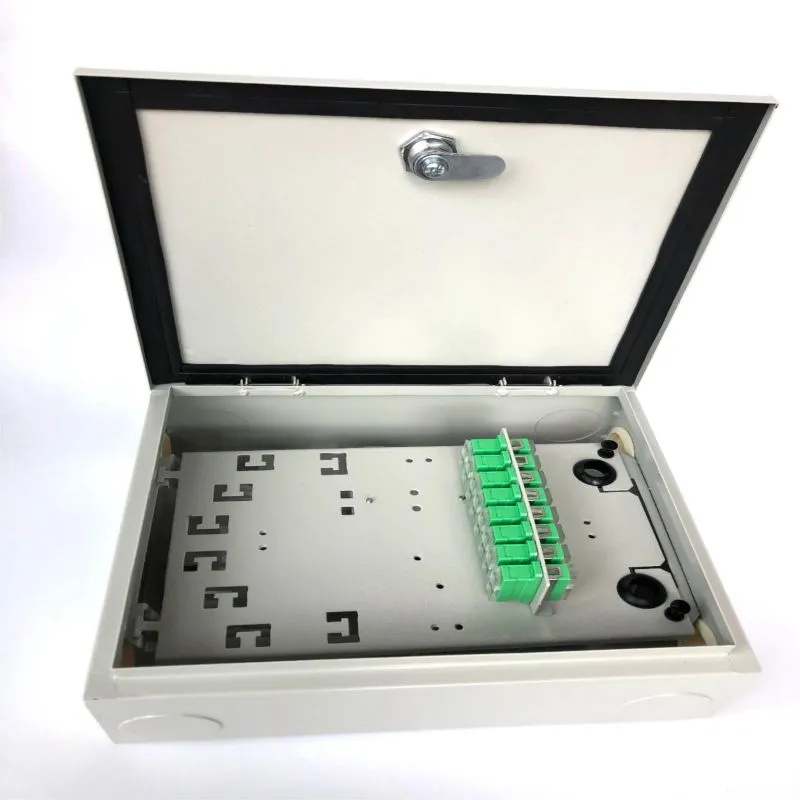 FTTH-16 Fiber  steel Optic Distribution Box