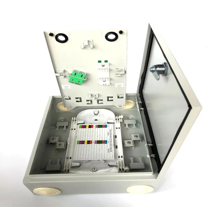 FTTH-16 Fiber  steel Optic Distribution Box