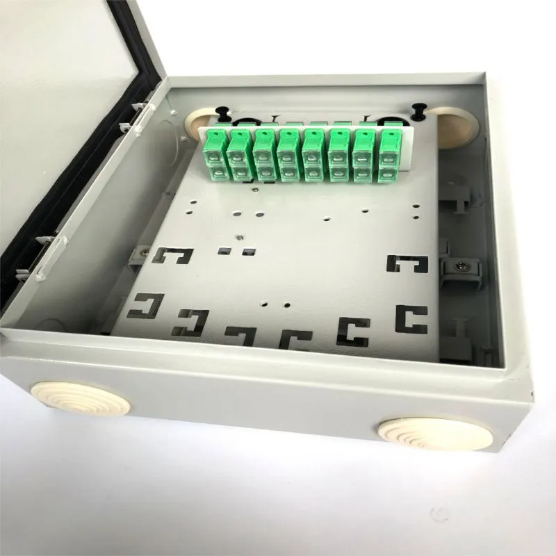 FTTH-16 Fiber  steel Optic Distribution Box