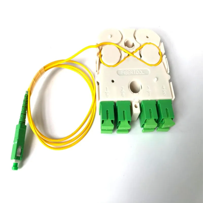 New style Optical Splitter LGX PLC 1x8 SC/AP for market Russian