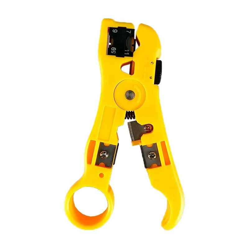 RG-59/6/7/11/UTP/STP Cable Stripper