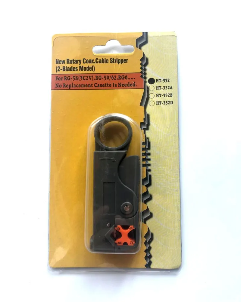 Coax Stripper Cable Stripping Tool for RG-58 RG-59 RG-6